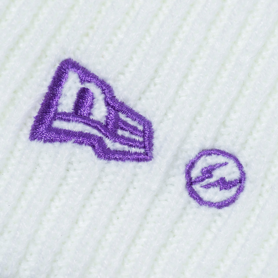 ポンポンニット リブ FRAGMENT DESIGN ホワイト