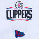 長袖 コットン Tシャツ XLARGE x NBA ロサンゼルス・クリッパーズ ホワイト レギュラーフィット