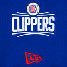 長袖 コットン Tシャツ XLARGE x NBA ロサンゼルス・クリッパーズ ブルー レギュラーフィット