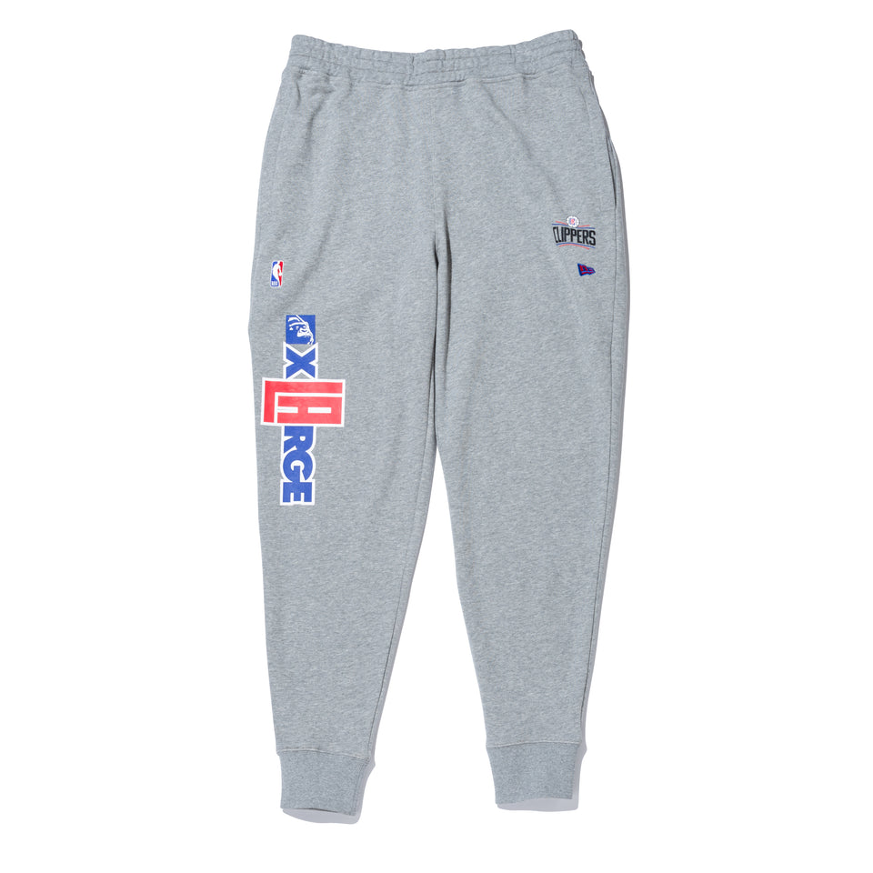 スウェットパンツ XLARGE x NBA ロサンゼルス・クリッパーズ グレー