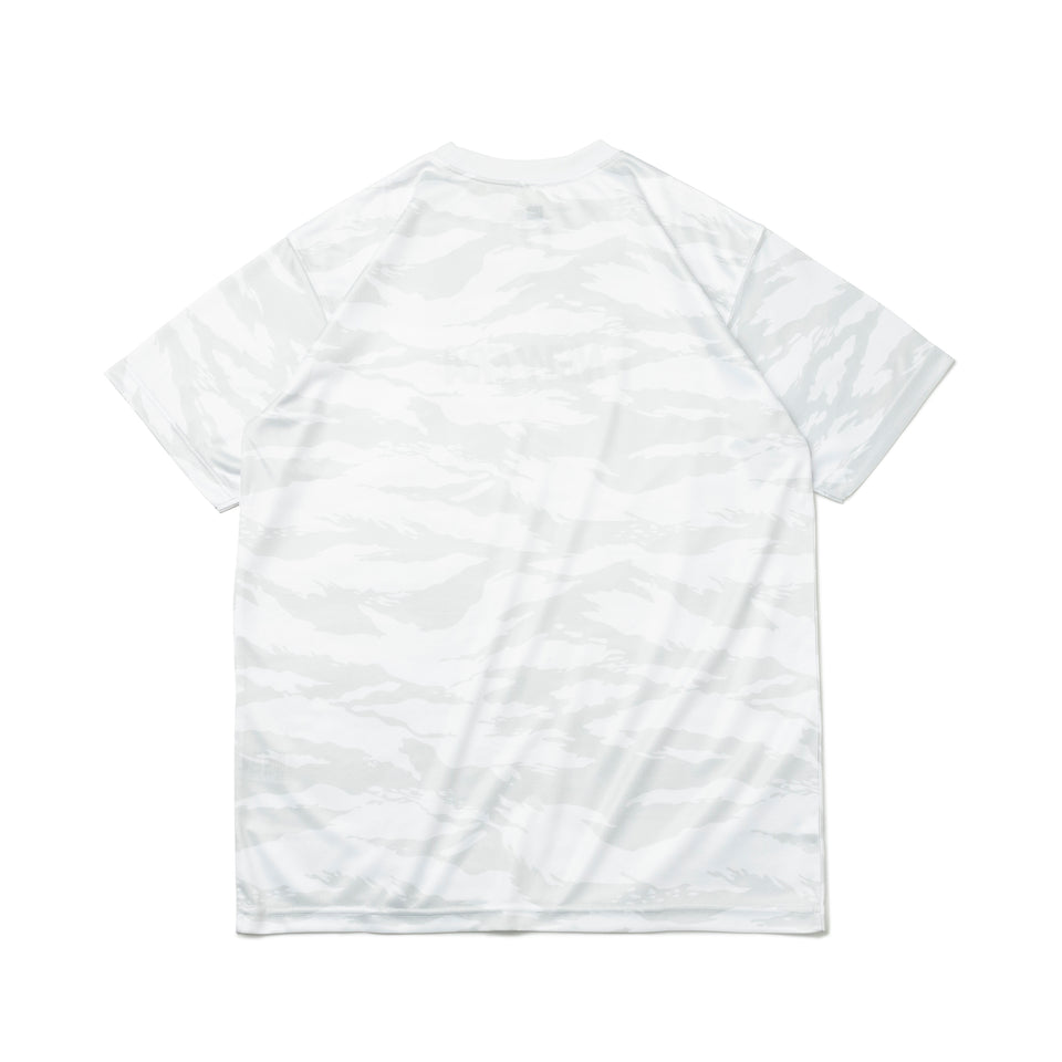 半袖 テック Tシャツ タイガーストライプカモ ホワイト【 Performance Apparel 】