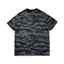 半袖 テック Tシャツ タイガーストライプカモ ブラック【 Performance Apparel 】