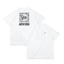 半袖 テック Tシャツ リア ペイズリー ホワイト【 Performance Apparel 】