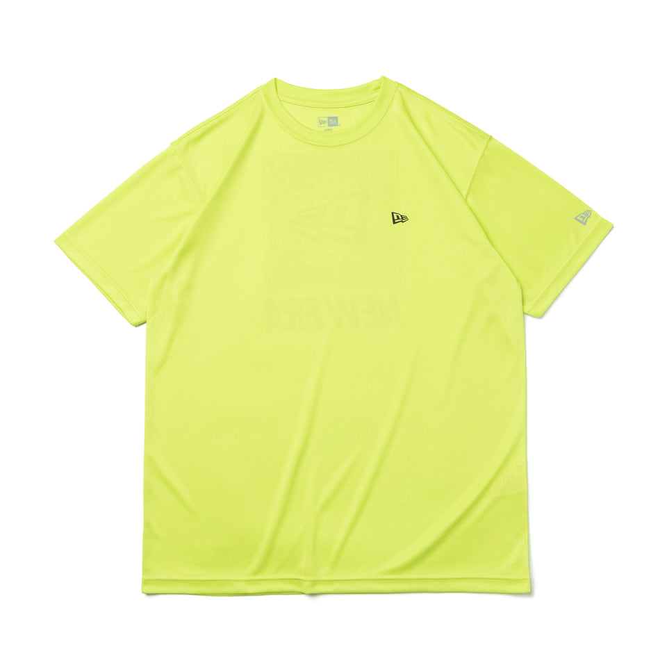 半袖 テック Tシャツ リア ペイズリー ライム【 Performance Apparel 】