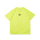 半袖 テック Tシャツ リア バーチカルロゴ ライム【 Performance Apparel 】