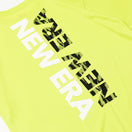 半袖 テック Tシャツ リア バーチカルロゴ ライム【 Performance Apparel 】