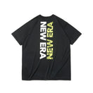 半袖 テック Tシャツ リア バーチカルロゴ ブラック【 Performance Apparel 】