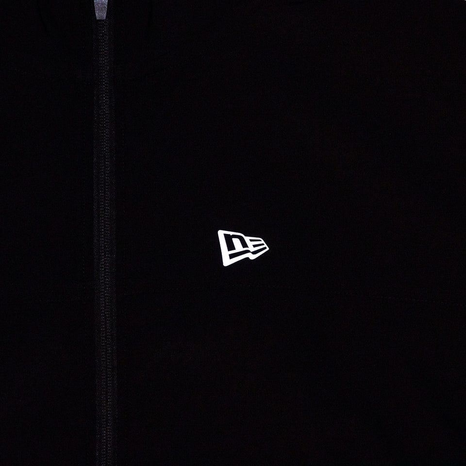 半袖 クロスウェアジャケット NEW ERA ホワイト × ブラック/ブラック【 Performance Apparel 】