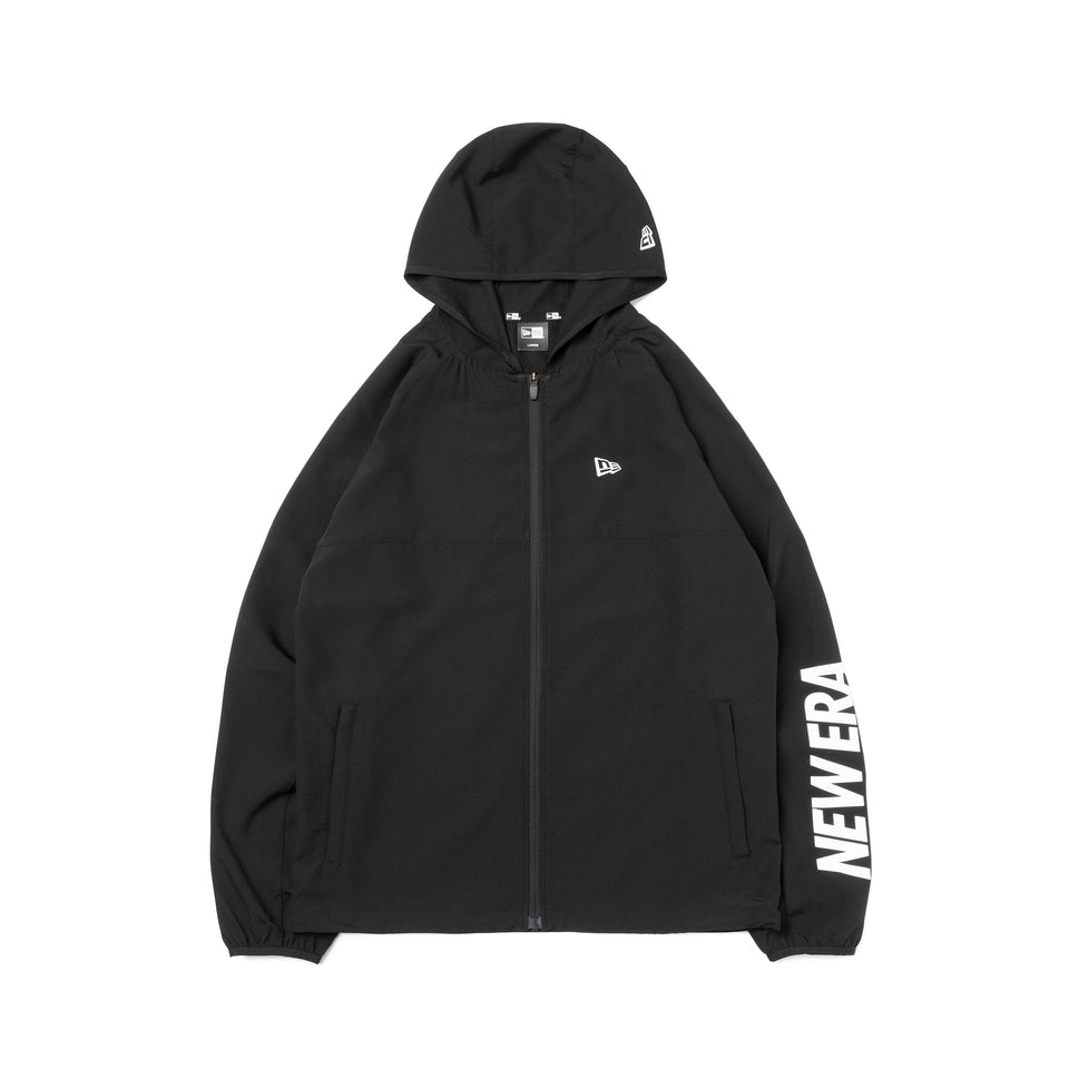 クロスウェアジャケット NEW ERA ブラック × ブラック/ホワイト【 Performance Apparel 】