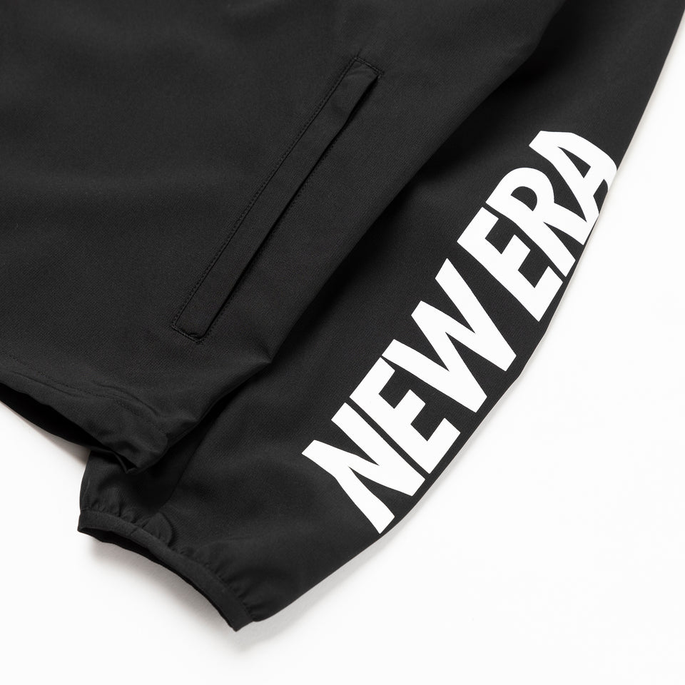 クロスウェアジャケット NEW ERA ブラック × ブラック/ホワイト【 Performance Apparel 】