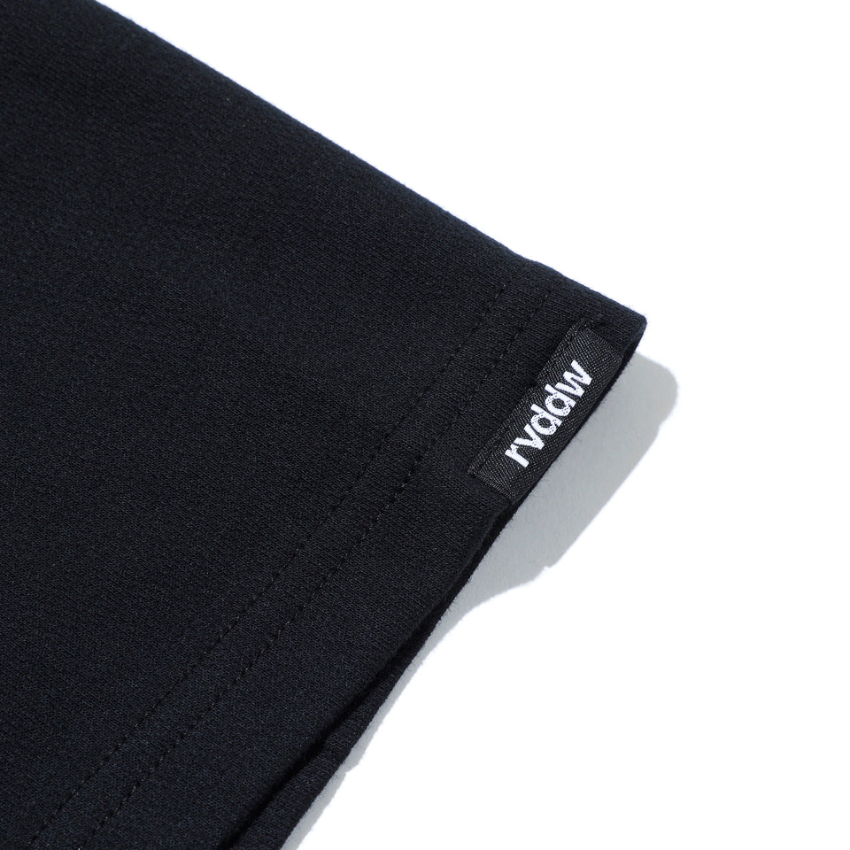 オーバーサイズド 半袖 パフォーマンス Tシャツ rvddw SS22 ブラック