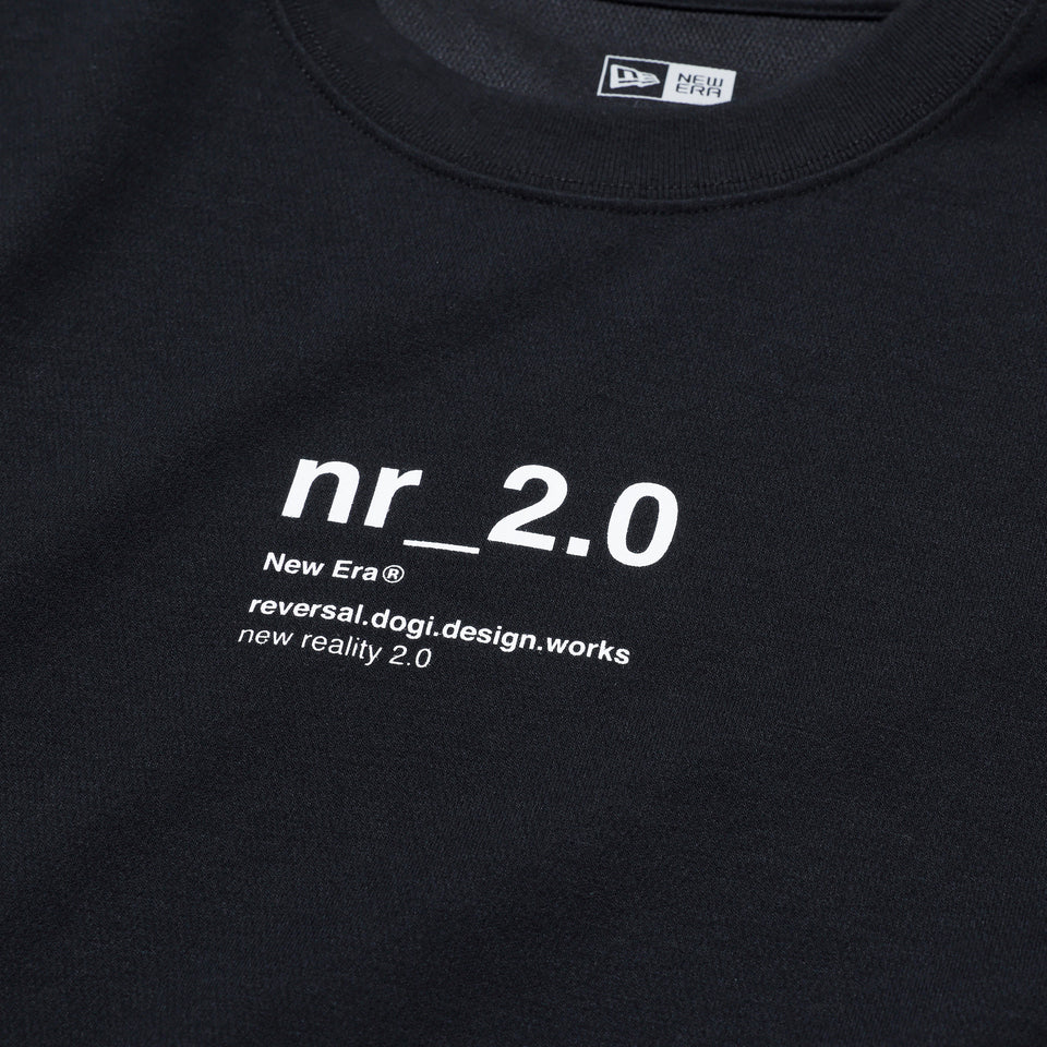 オーバーサイズド 半袖 パフォーマンス Tシャツ rvddw SS22 ブラック