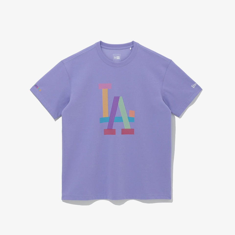 半袖 パフォーマンス Tシャツ BTS × MLB Dynamite ロサンゼルス・ドジャース パープル レギュラーフィット