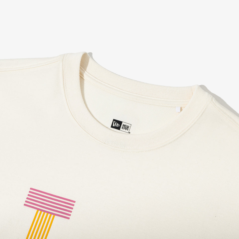 半袖 パフォーマンス Tシャツ BTS × MLB Dynamite ロサンゼルス・ドジャース ベージュ レギュラーフィット
