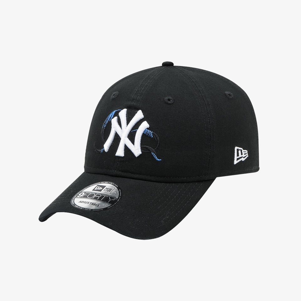 9FORTY BTS × MLB ブラック Swan ニューヨーク・ヤンキース ブラック