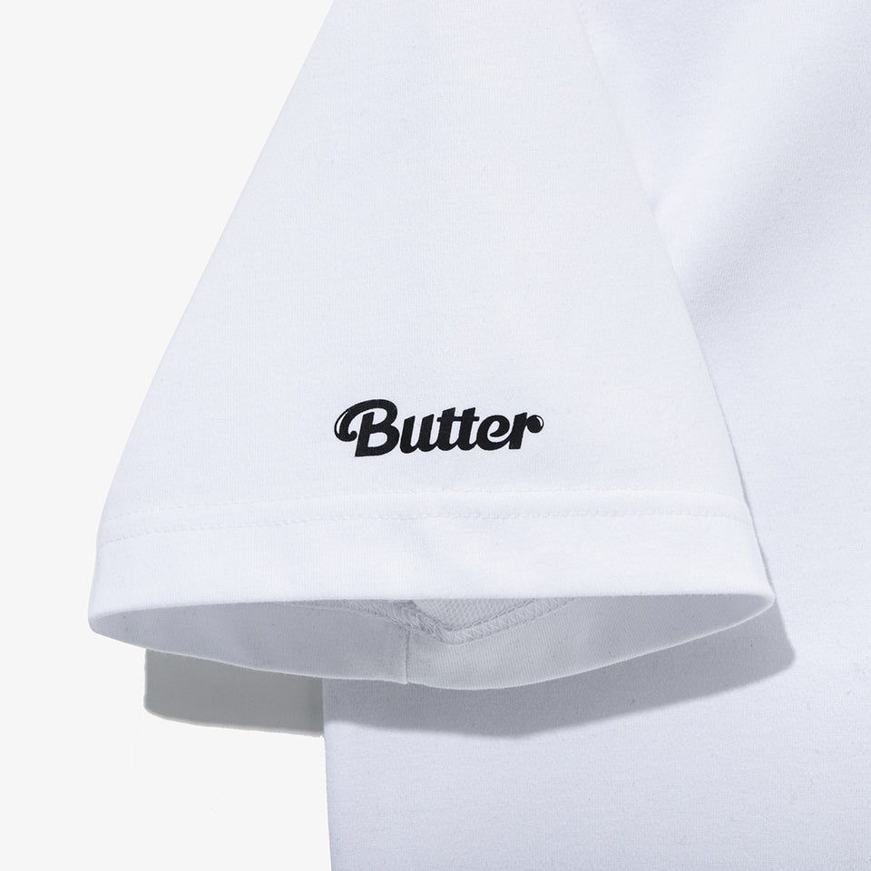 半袖 パフォーマンス Tシャツ BTS × MLB Butter ボストン・レッドソックス ホワイト レギュラーフィット