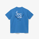 半袖 パフォーマンス Tシャツ BTS × MLB ブラック Swan ニューヨーク・ヤンキース ブルー レギュラーフィット