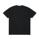半袖 コットン Tシャツ Yohji Yamamoto FW22 シグネチャーロゴ 見返り美人 ブラック