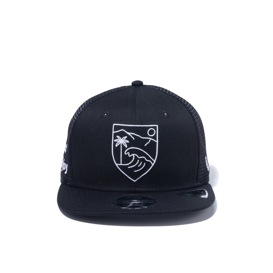 9FIFTY Original Fit トラッカー SURFRIDER FOUNDATION ECOPET WAVE ブラック