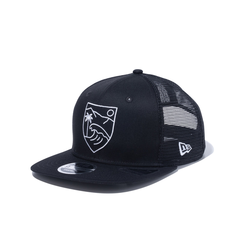 9FIFTY Original Fit トラッカー SURFRIDER FOUNDATION ECOPET WAVE ブラック