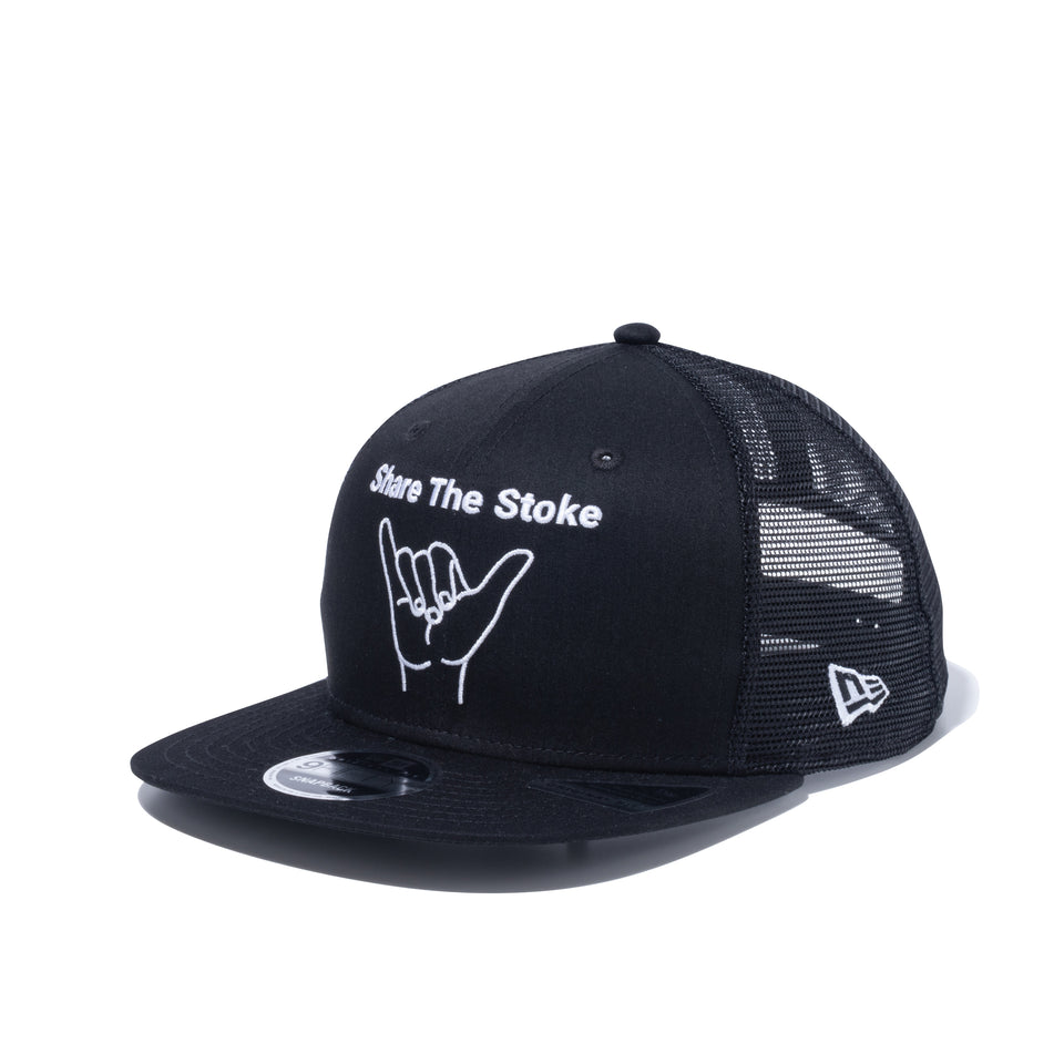 9FIFTY Original Fit トラッカー SURFRIDER FOUNDATION ECOPET Share The Stoke ブラック