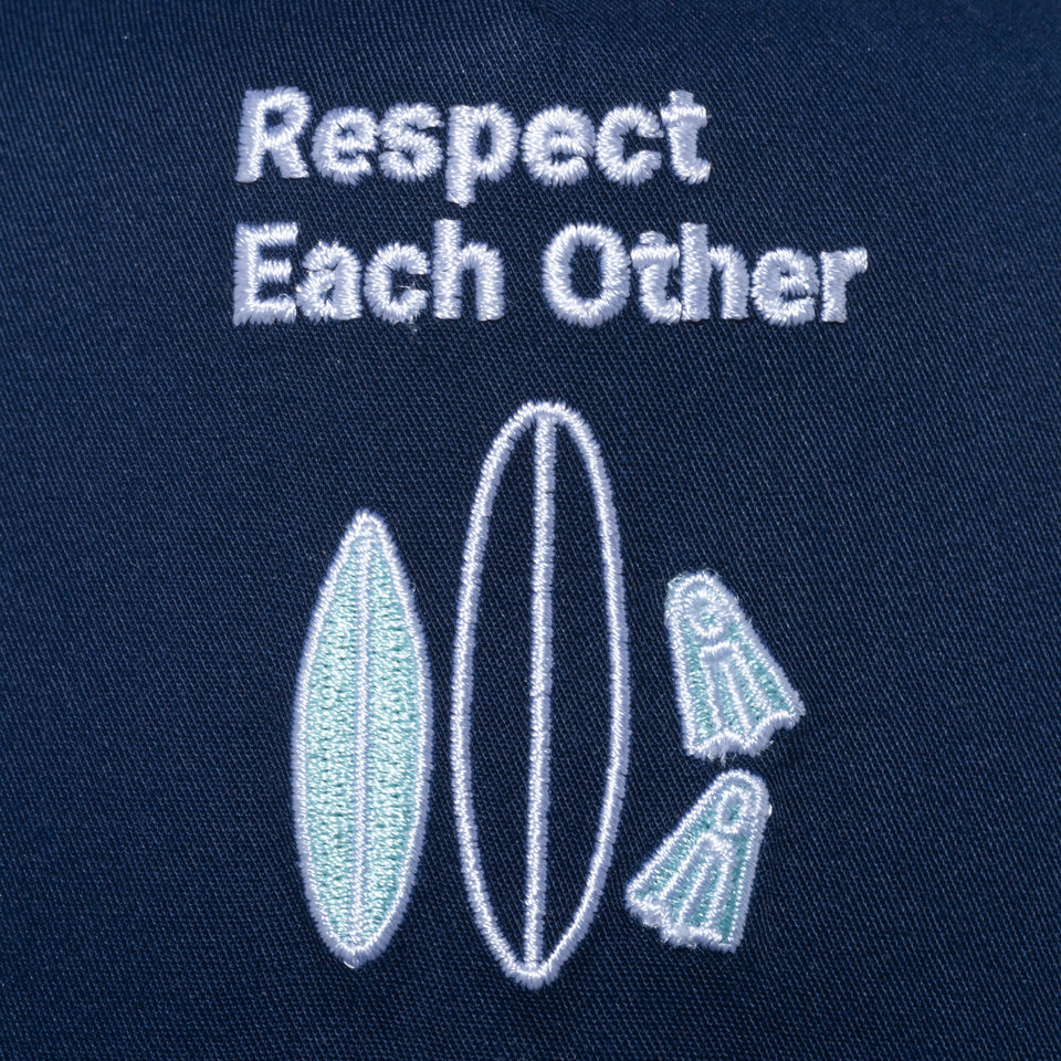 9FORTY A-Frame トラッカー SURFRIDER FOUNDATION ECOPET Respect Each Other ネイビー