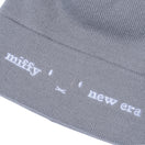 ポンポンニット miffy ミッフィー フェイス グレー