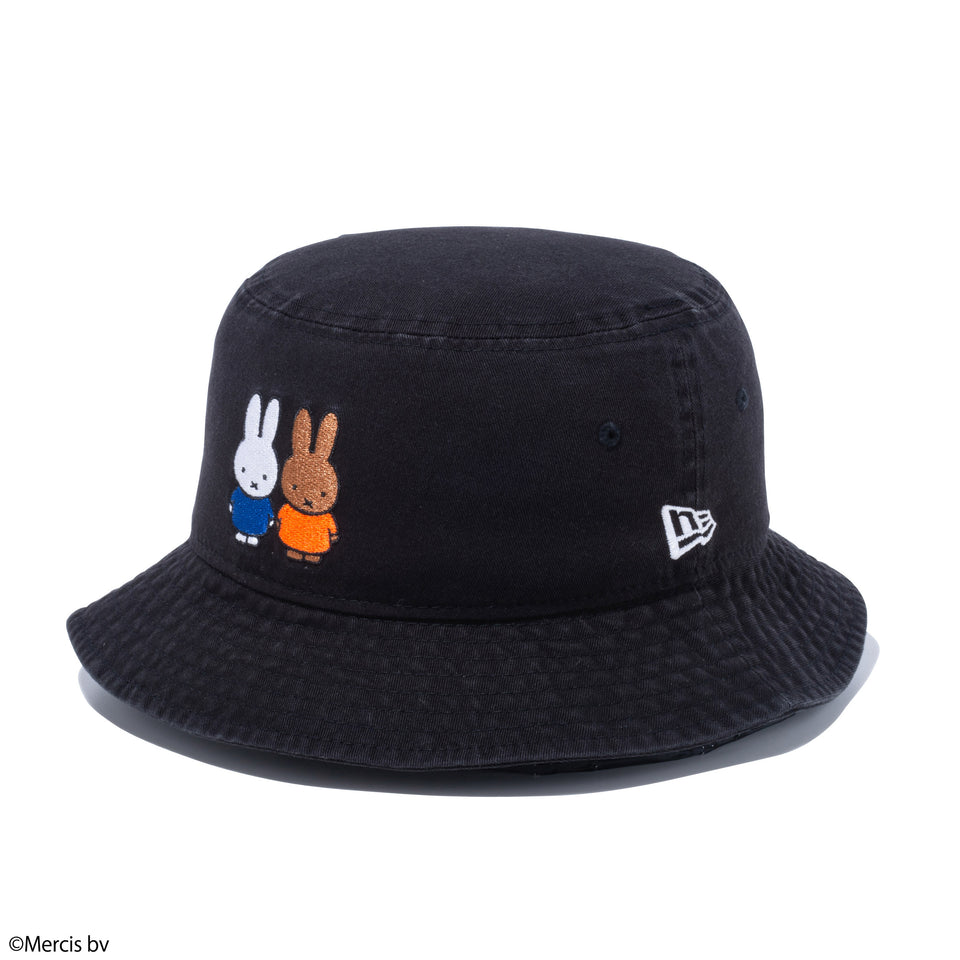 バケット01 miffy ミッフィー フレンズ ブラック