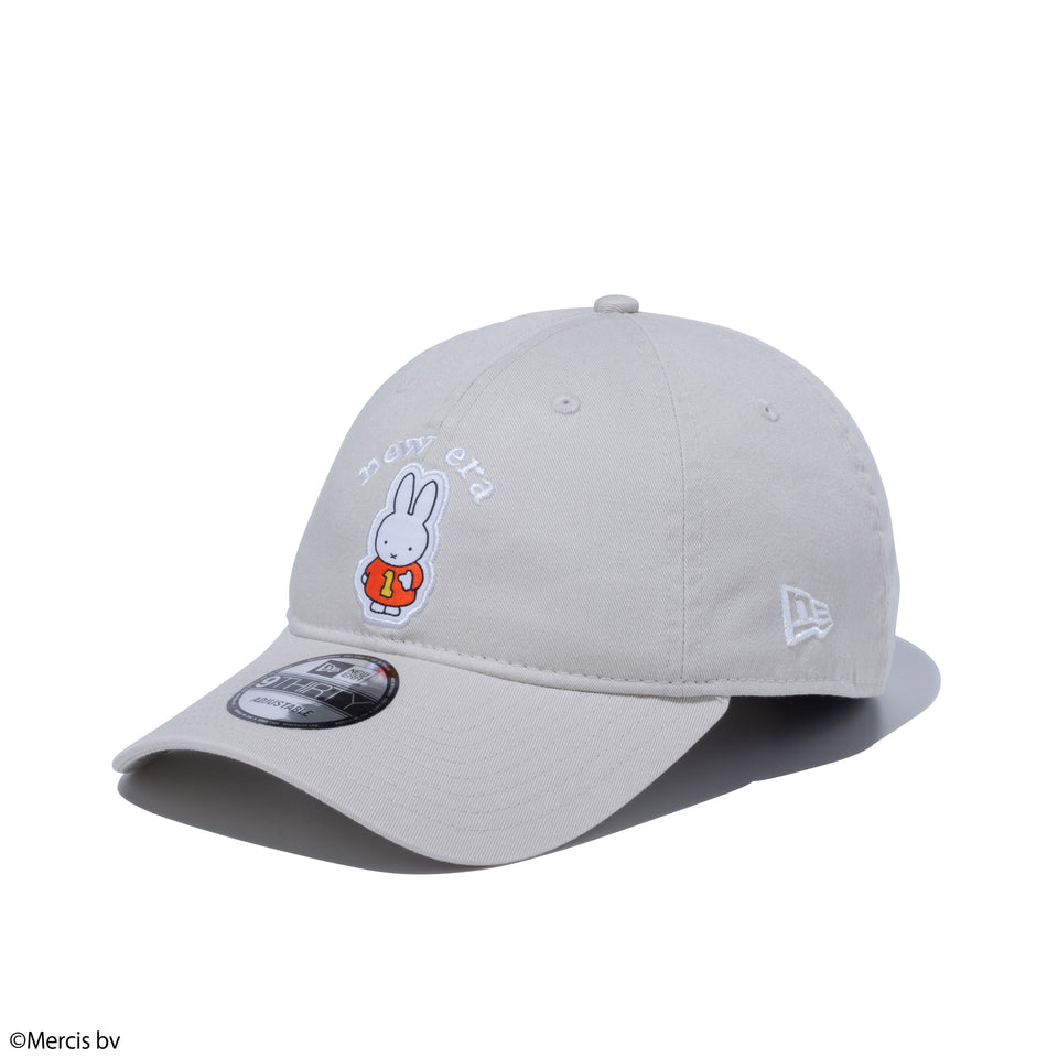 9THIRTY miffy ミッフィー new era アーチロゴ ストーン