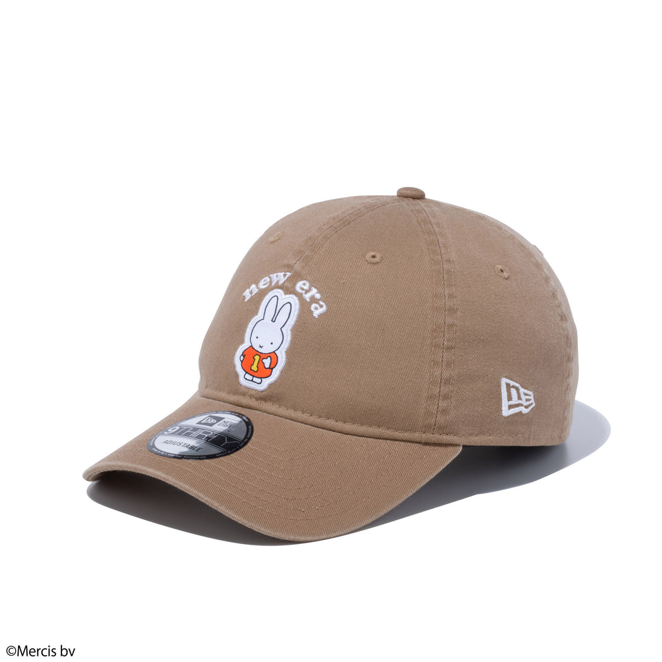 9THIRTY miffy ミッフィー new era アーチロゴ カーキ