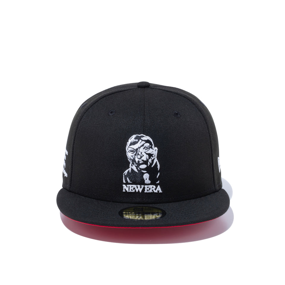 59FIFTY グラップラー刃牙 花山薫 レッドアンダーバイザー