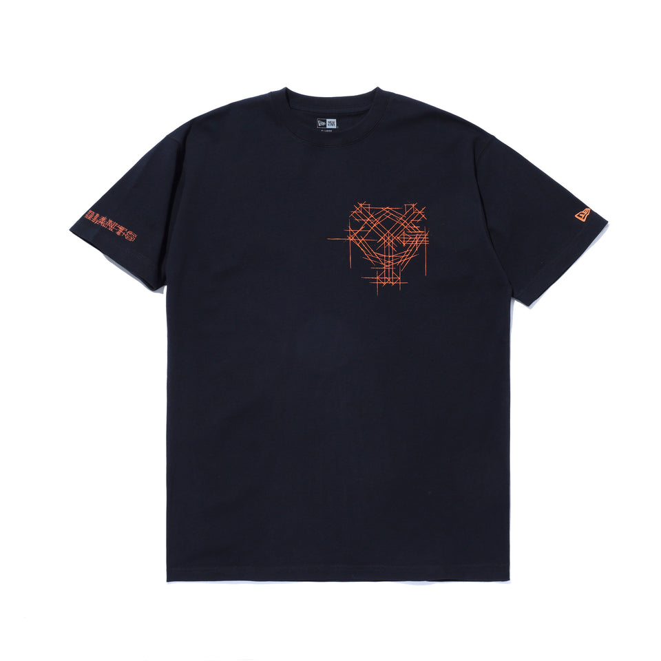 コットン 半袖 Tシャツ 読売ジャイアンツ x TAKAHIROMIYASHITATheSoloist. x NEW ERA ブラック / オレンジ