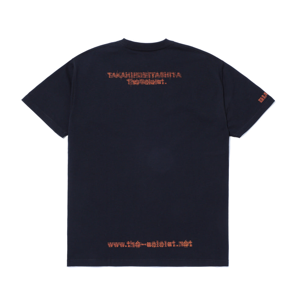 コットン 半袖 Tシャツ 読売ジャイアンツ x TAKAHIROMIYASHITATheSoloist. x NEW ERA ブラック / オレンジ