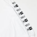 WOMEN'S 長袖 オーバーサイズド コットン Tシャツ GYDA ジェイダ ロゴ ホワイト