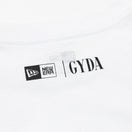 WOMEN'S 長袖 オーバーサイズド コットン Tシャツ GYDA ジェイダ ロゴ ホワイト