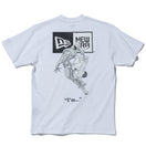 半袖 コットン Tシャツ グラップラー刃牙 VSビスケット・オリバ ホワイト レギュラーフィット