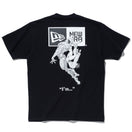 半袖 コットン Tシャツ グラップラー刃牙 VSビスケット・オリバ ブラック レギュラーフィット