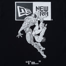 半袖 コットン Tシャツ グラップラー刃牙 VSビスケット・オリバ ブラック レギュラーフィット