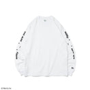 長袖 コットン Tシャツ miffy ミッフィー フェイス ホワイト レギュラーフィット