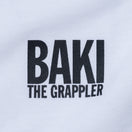 長袖 コットン Tシャツ グラップラー刃牙 鬼の貌 ホワイト レギュラーフィット