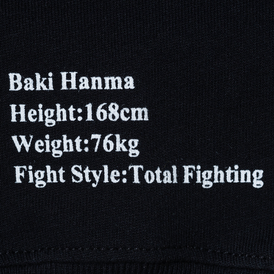 長袖 コットン Tシャツ グラップラー刃牙 ニューエラキャップ ブラック レギュラーフィット