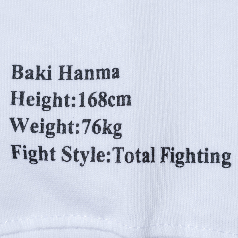 長袖 コットン Tシャツ グラップラー刃牙 ニューエラキャップ ホワイト レギュラーフィット