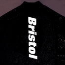 【ゴルフ】 ミドルネック 半袖 テック Tシャツ F.C.Real Bristol ペイズリー ブラック