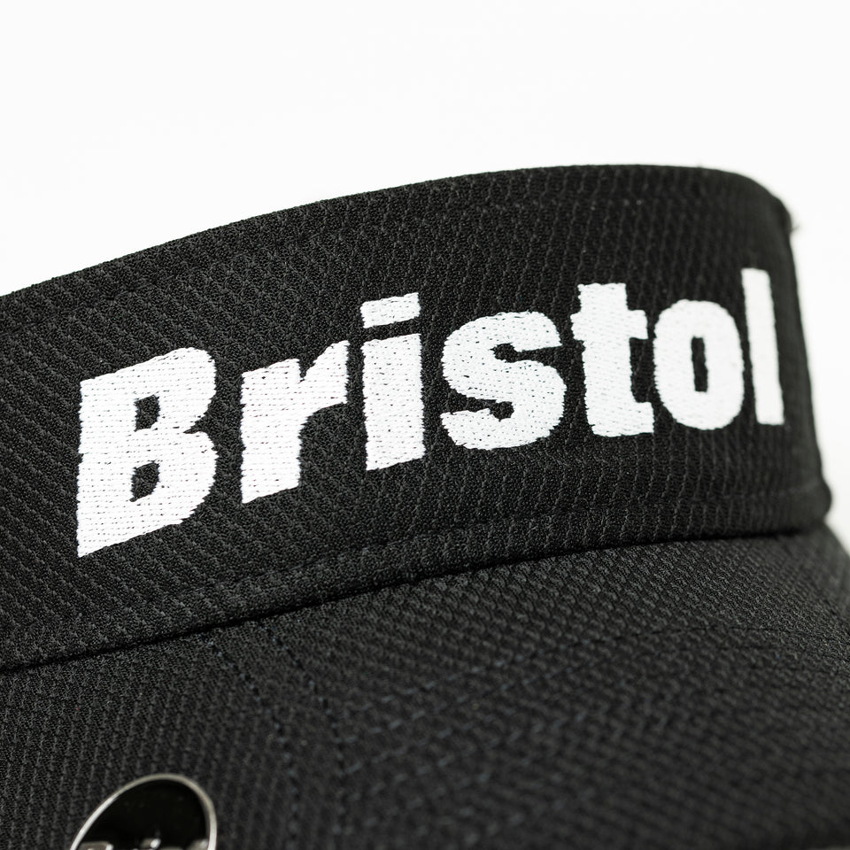 【ゴルフ】 サンバイザー On Par F.C.Real Bristol ロゴ ブラック