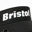 【ゴルフ】 サンバイザー On Par F.C.Real Bristol ロゴ ブラック