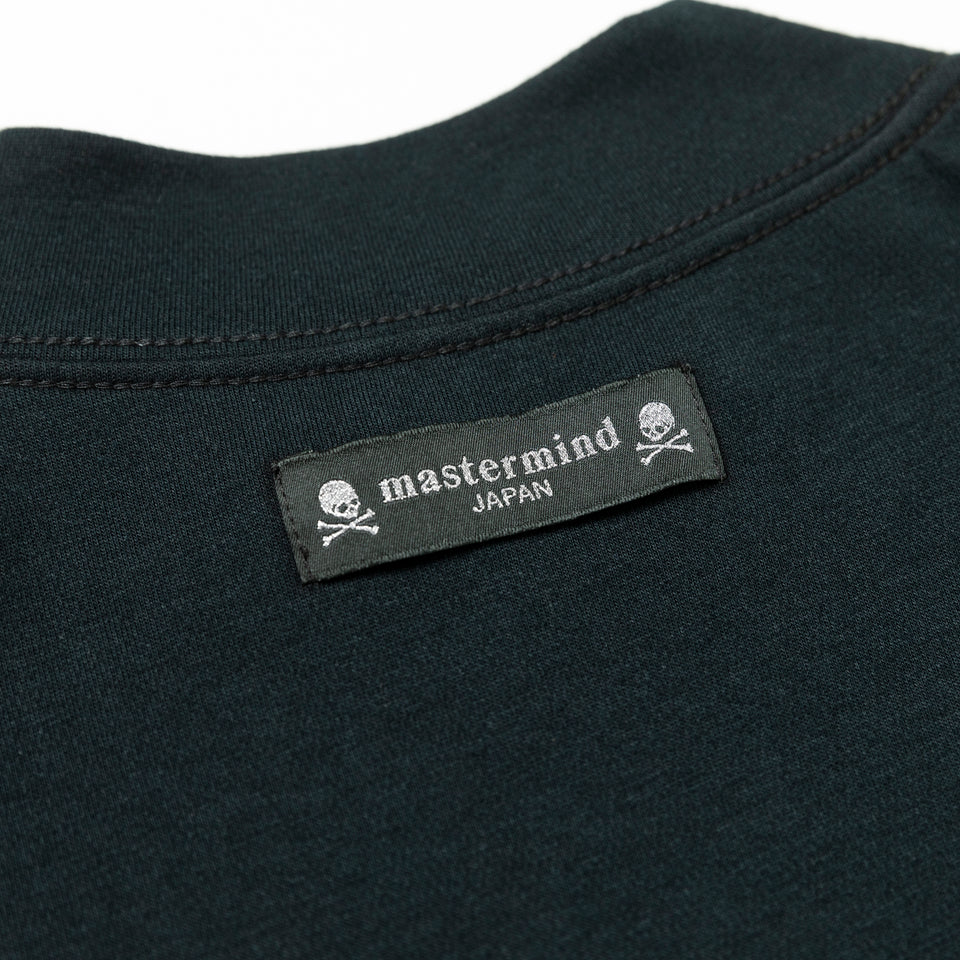 【ゴルフ】 半袖 ミドルネック パフォーマンスTシャツ mastermind JAPAN ブラック