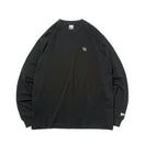 長袖 コットン Tシャツ  Y's FW22 ブラック レギュラーフィット