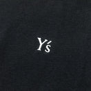 長袖 コットン Tシャツ  Y's FW22 ブラック レギュラーフィット