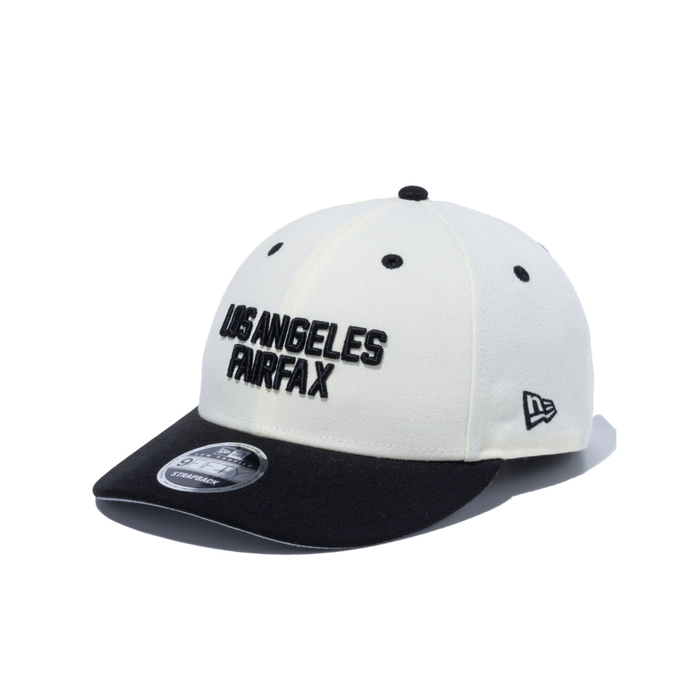 LP 9FIFTY AREA SERIES クロームホワイト ブラックバイザー