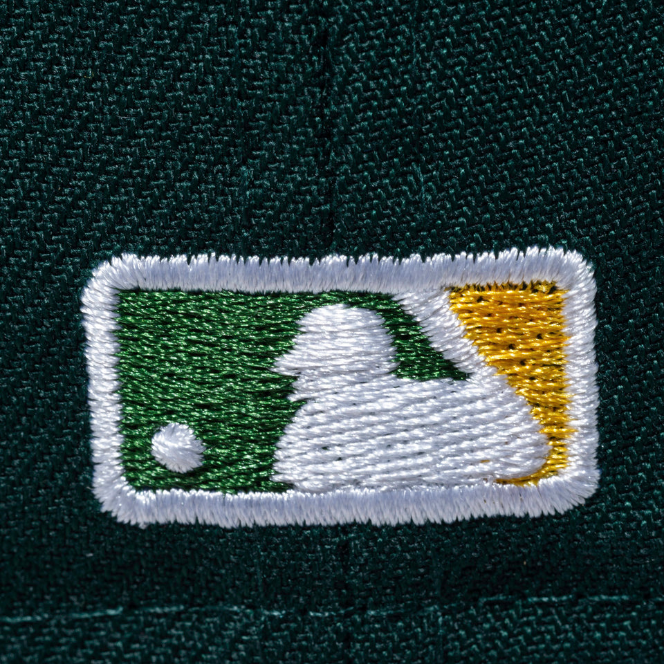 59FIFTY MLB CUSTOM オークランド・アスレチックス ダークグリーン / エメラルドグリーン グレーアンダーバイザー